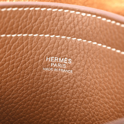 Hermes Taurillon Clemence 31 Cabasellier Gold 6 of 9