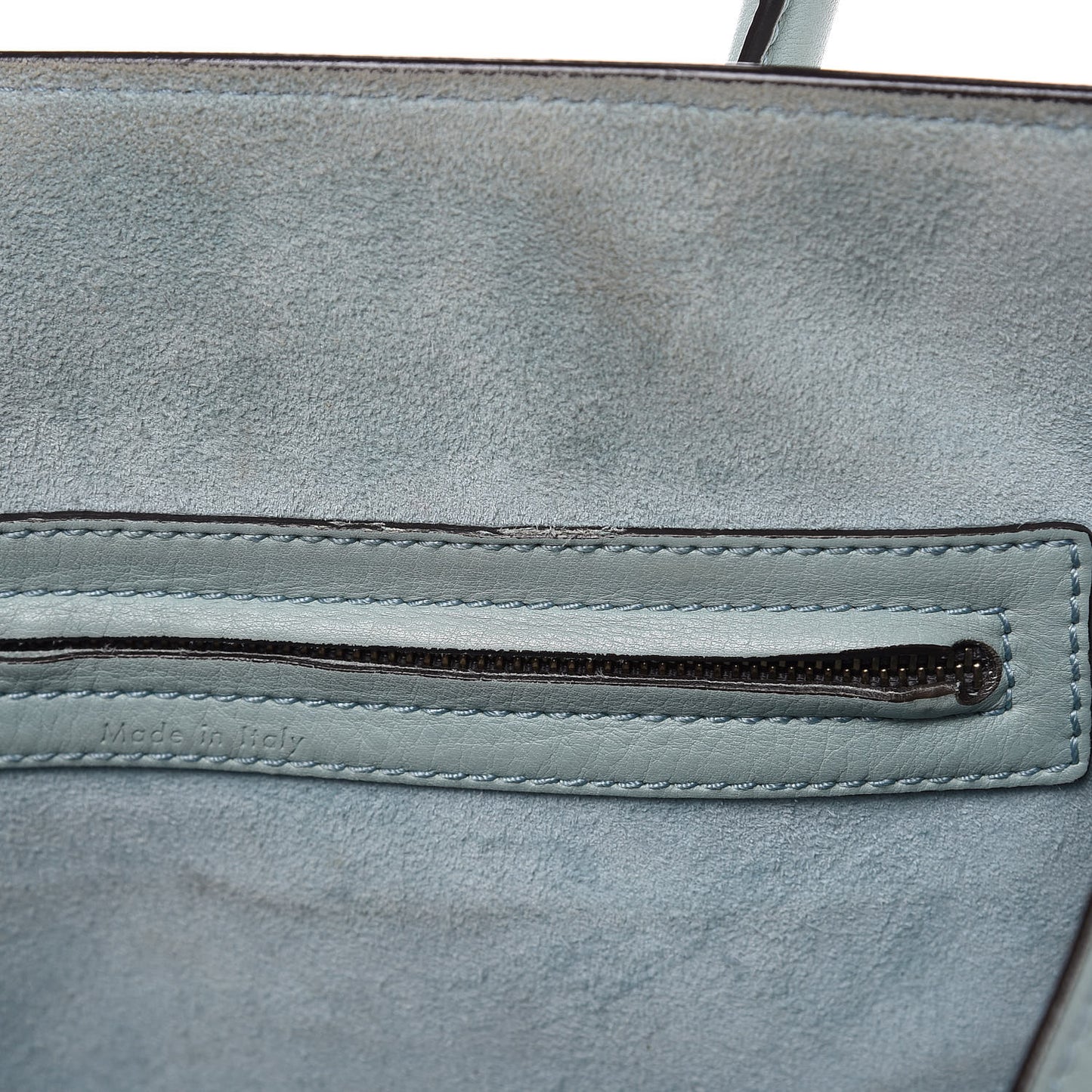 Grained Calfskin Medium Phantom Luggage Galcier