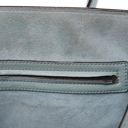 Celine Grained Calfskin Medium Phantom Luggage Galcier 25 of 25