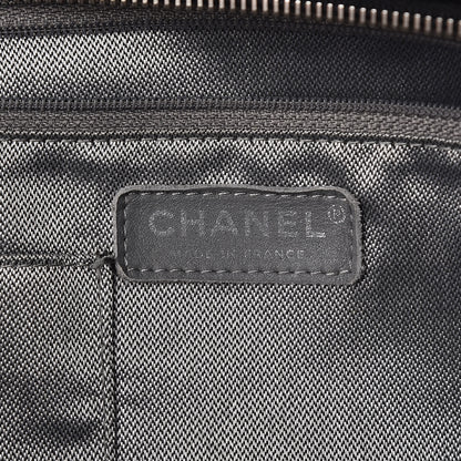 Chanel Lambskin Vertical Quilted Mademoiselle Camera Case Black 6 of 10