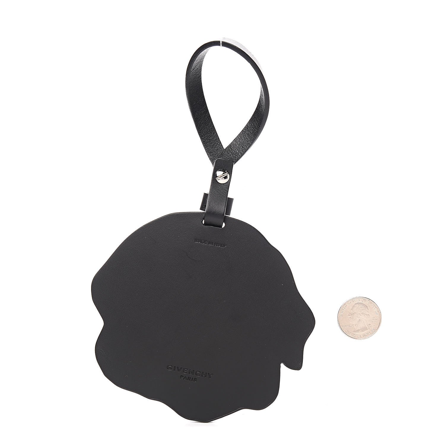 Givenchy Calfskin Rottweiler Bag Charm Black 2 of 4