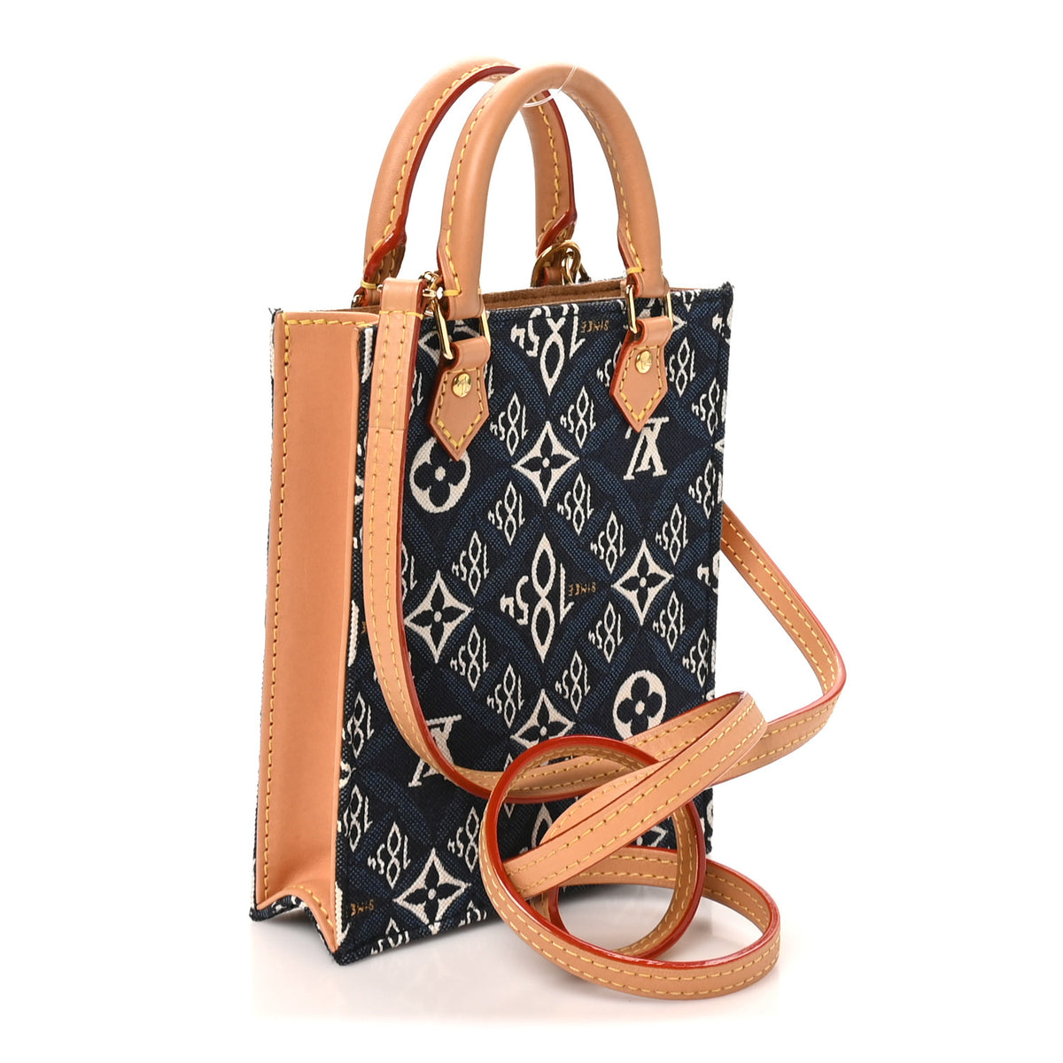 Jacquard Since 1854 Petit Sac Plat Blue