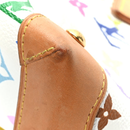 Louis Vuitton Monogram Multicolor Audra White 8 of 10