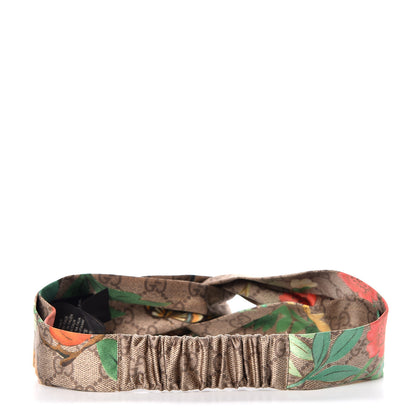 Gucci Silk Monogram Tian Print Headband 3 of 5