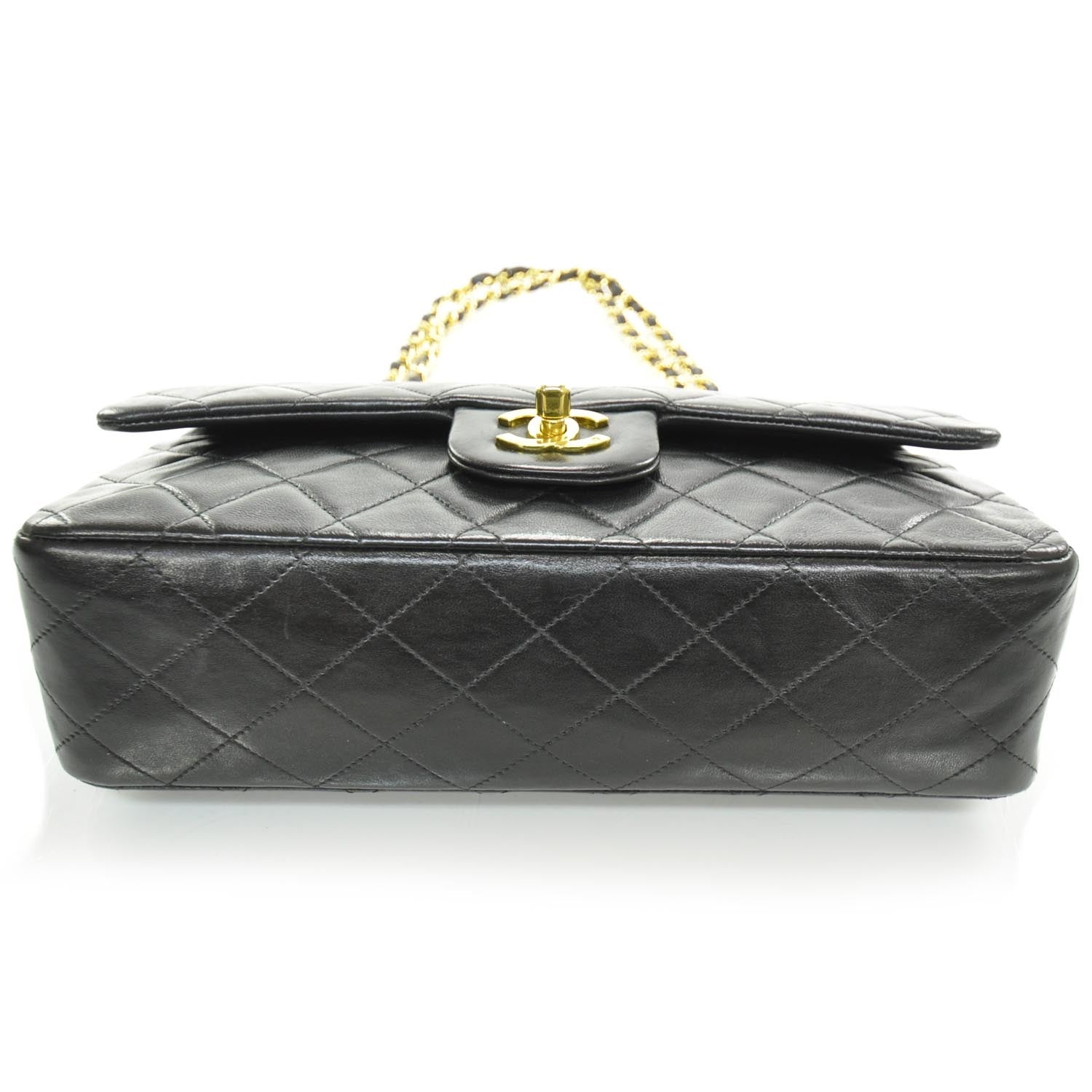 Chanel Lambskin Medium Double Flap Black 4 of 11
