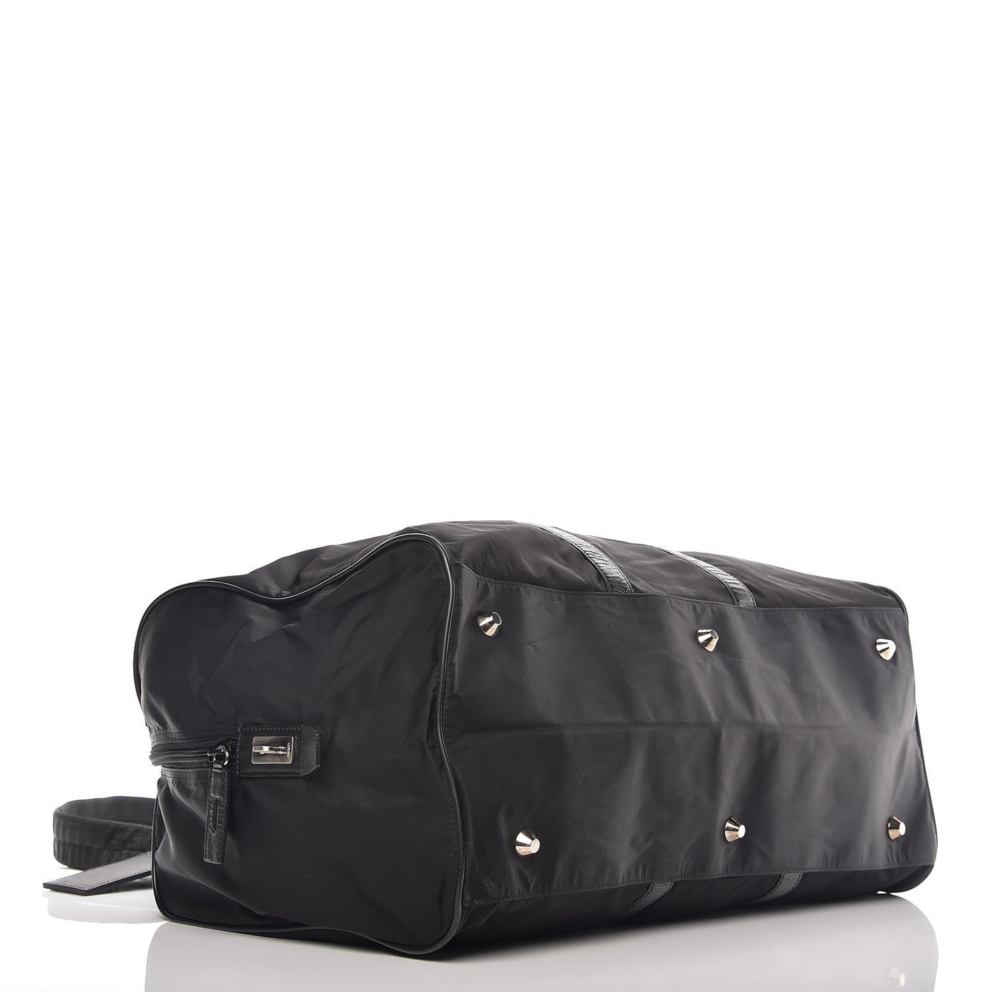 Nylon Viaggio Duffle Black