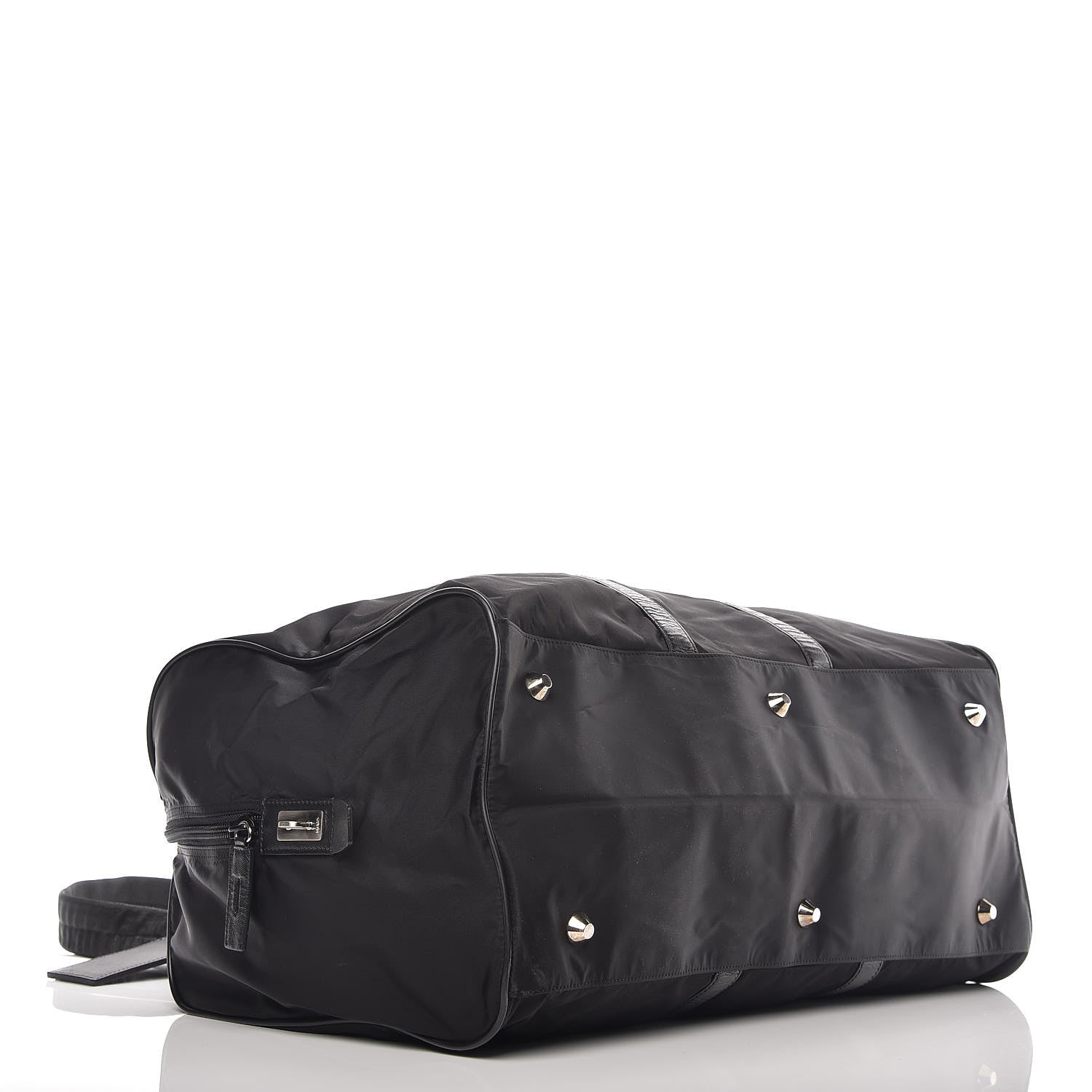 Prada Nylon Viaggio Duffle Black 4 of 10
