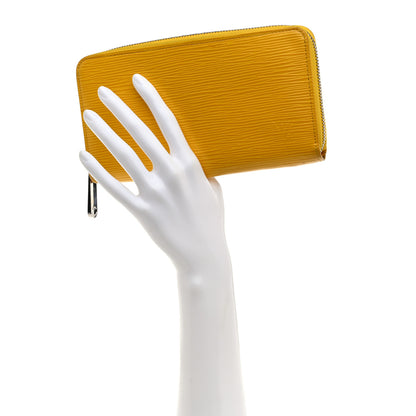 Louis Vuitton Epi Zippy Wallet Citron 2 of 9
