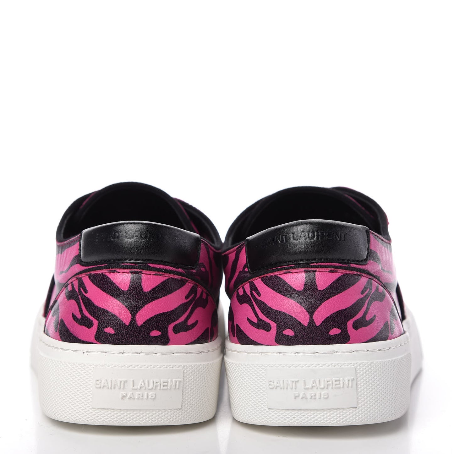 Nappa Zebra Venice Sneakers 39 Fuchsia Black