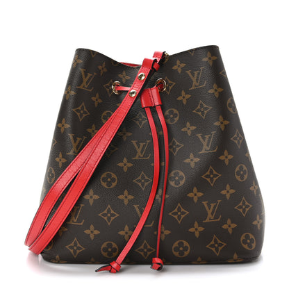 Louis Vuitton Monogram Neonoe MM Coquelicot 1 of 10