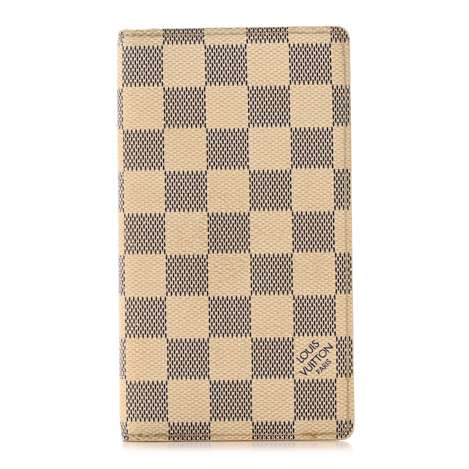 Louis Vuitton Damier Azur Checkbook Cover Wallet 1 of 9