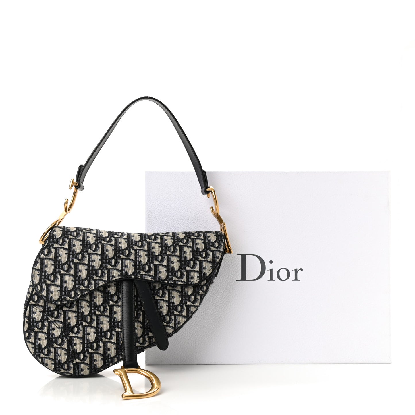 Oblique Saddle Bag Blue