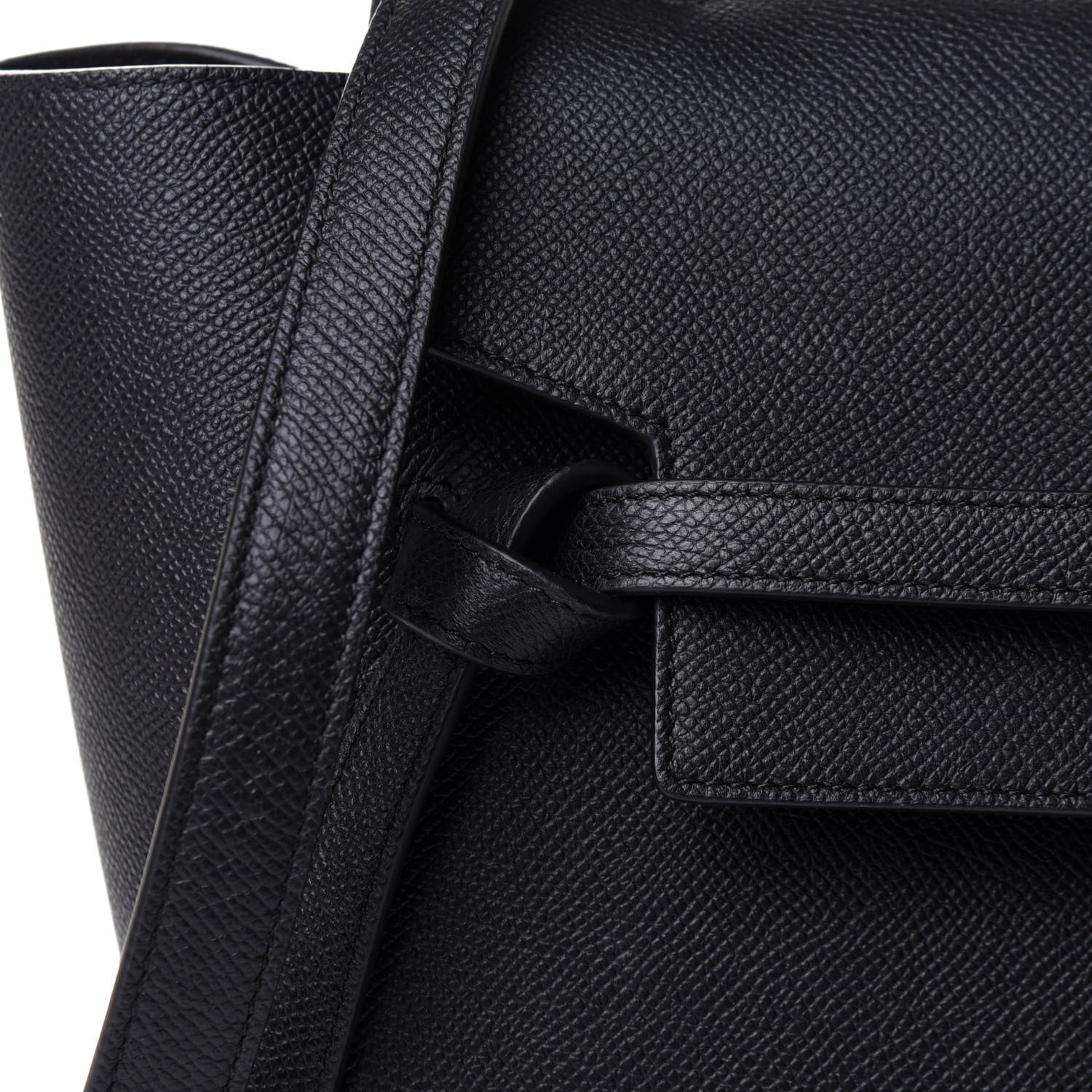 Celine Baby Grained Calfskin Micro Belt Bag Black 13 of 15