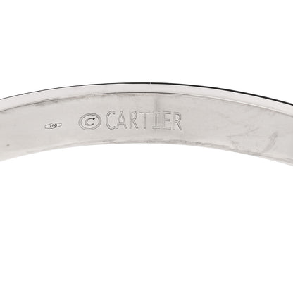 Cartier 18K White Gold LOVE Bracelet 16 7 of 9