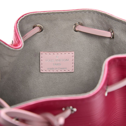 Louis Vuitton Epi Nano Noe Hot Pink Blue 6 of 7