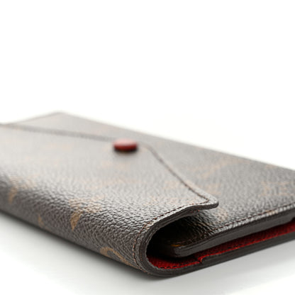 Louis Vuitton Monogram Josephine Wallet Red 12 of 13