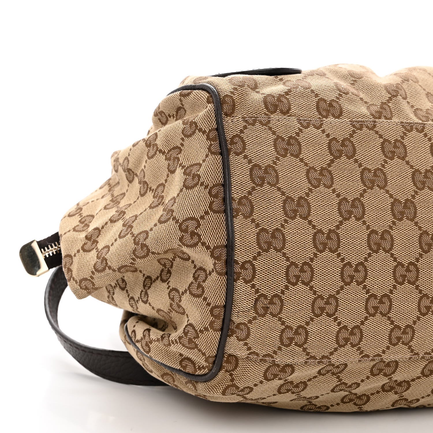 Gucci Monogram Medium Sukey Boston Bag Dark Brown 8 of 10