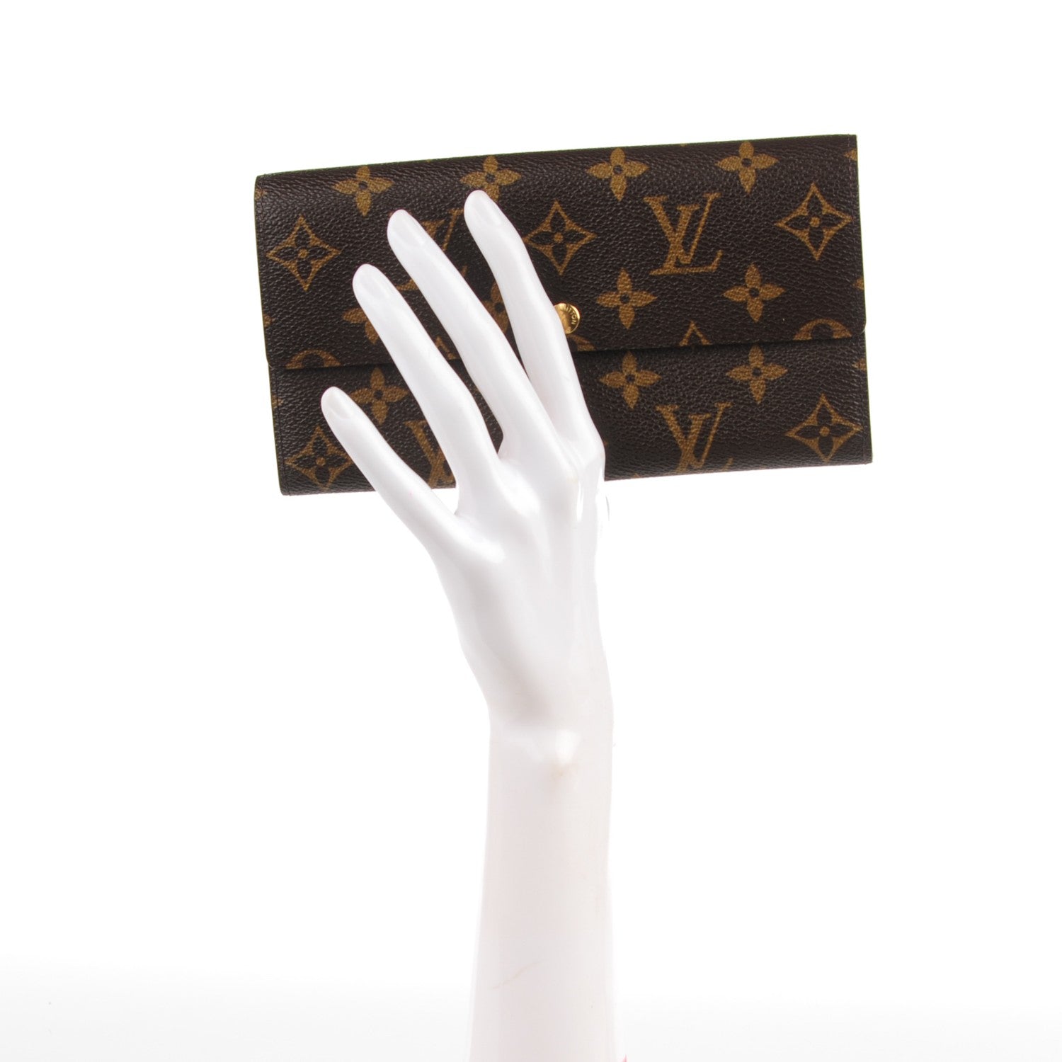 Louis Vuitton Monogram Sarah Wallet 2 of 7