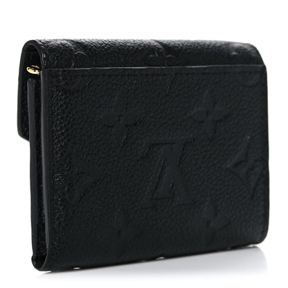 Louis Vuitton Empreinte Zoe Wallet Black 3 of 11