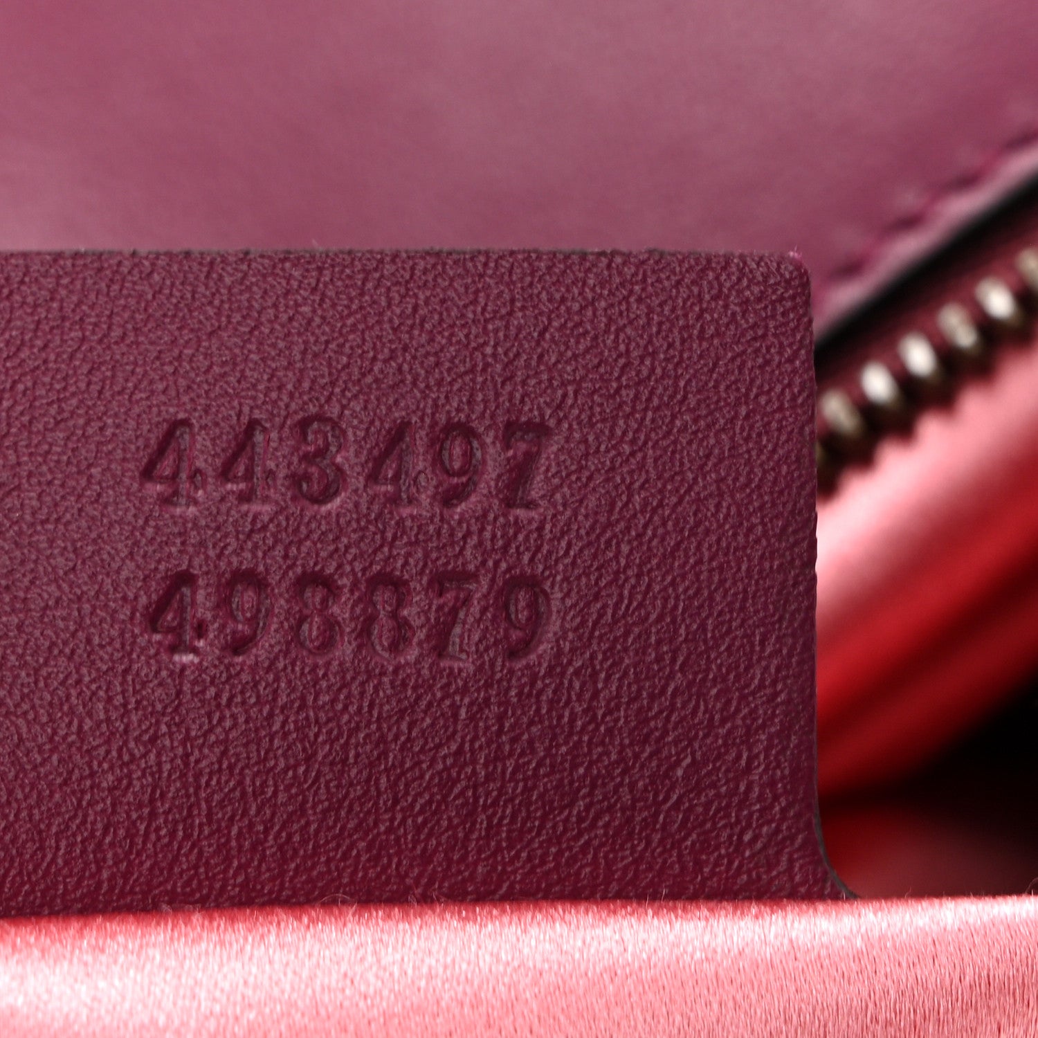 Gucci Velvet Matelasse Small GG Marmont Shoulder Bag Fuchsia Violet Cyclamen 7 of 10