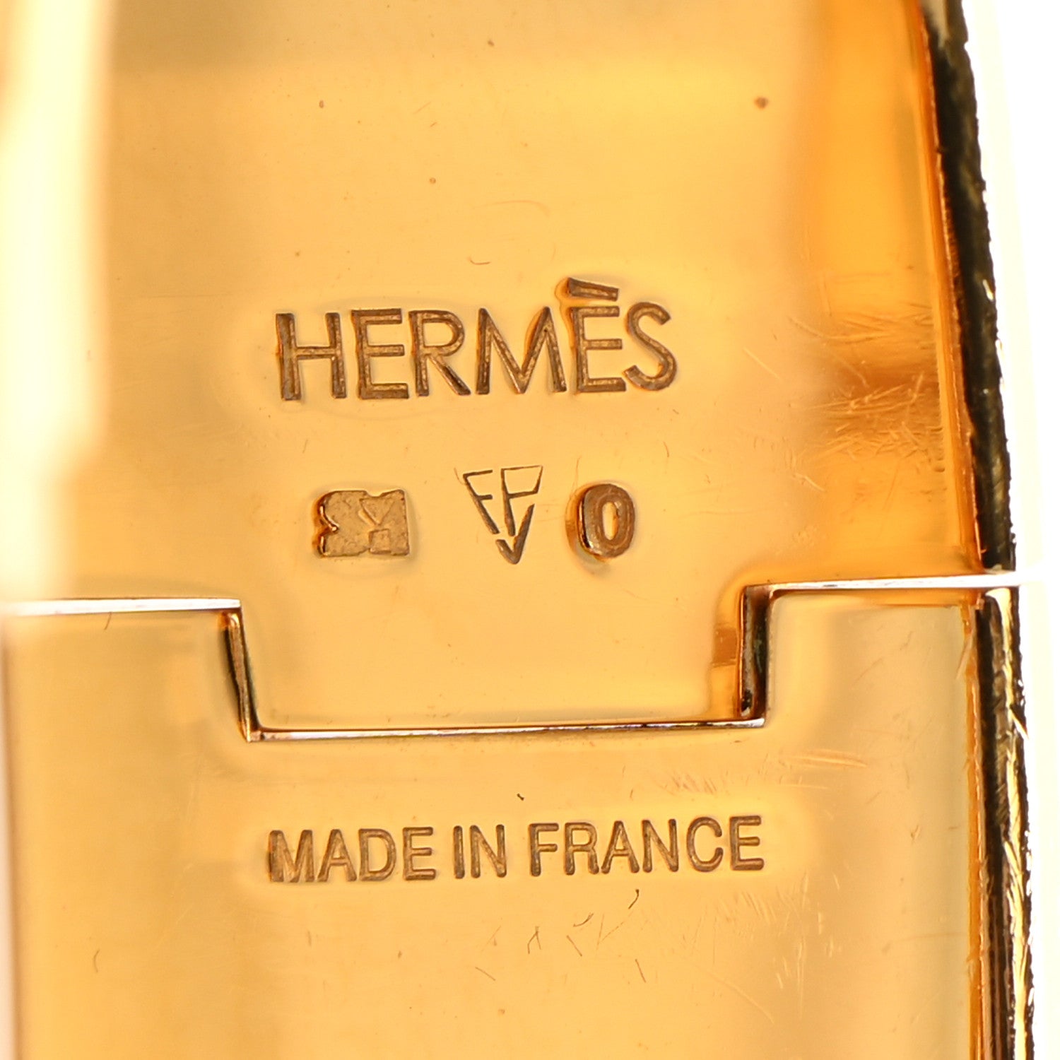 Hermes Enamel Wide Clic Clac H Bracelet PM China Red 4 of 6