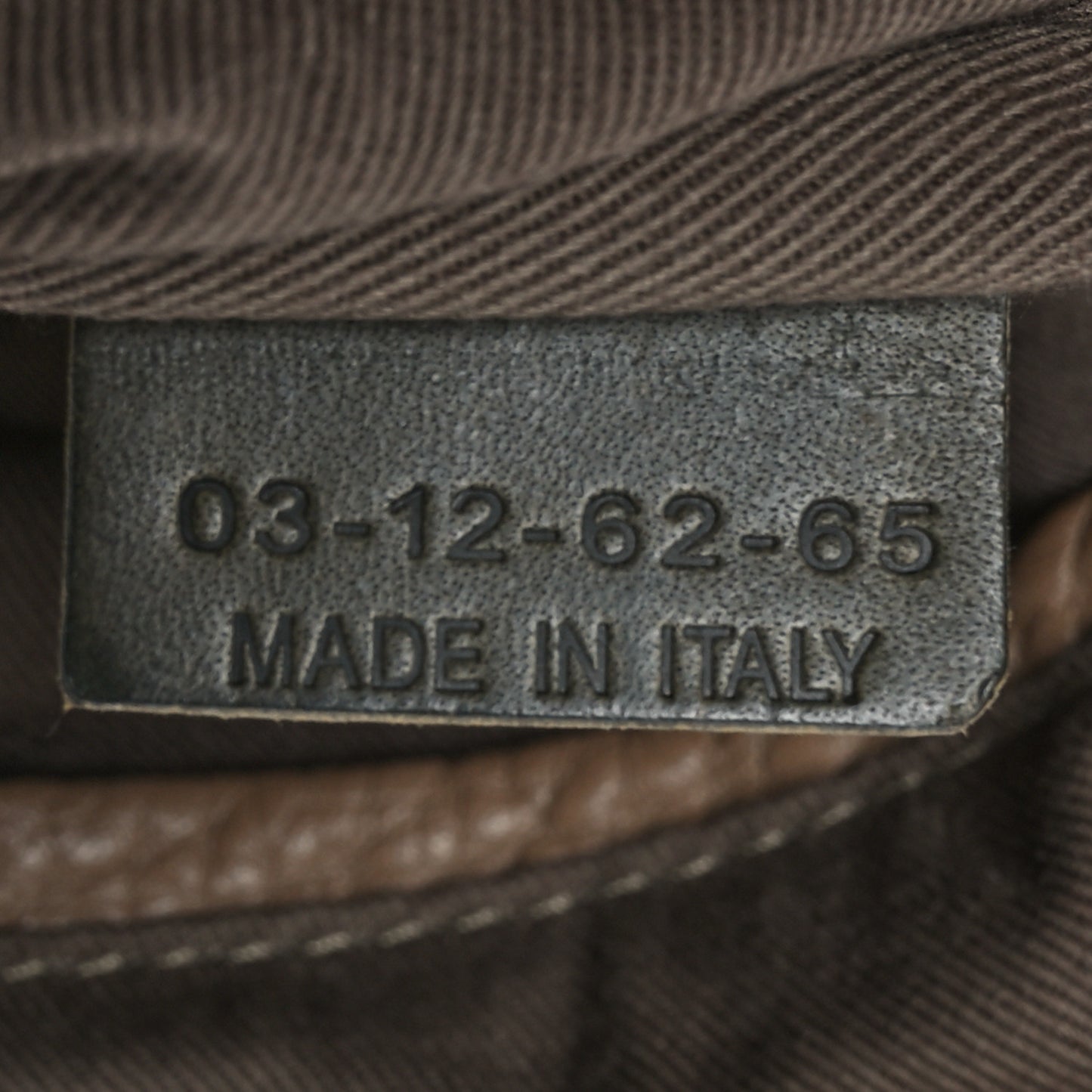 Calfskin Medium Marcie Saddle Shoulder Bag Motty Grey