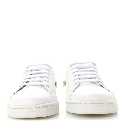 Valentino Garavani Calfskin Womens Backnet Sneakers 39.5 White 3 of 9