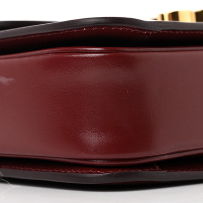 Celine Shiny Calfskin Teen Triomphe Light Burgundy 11 of 15