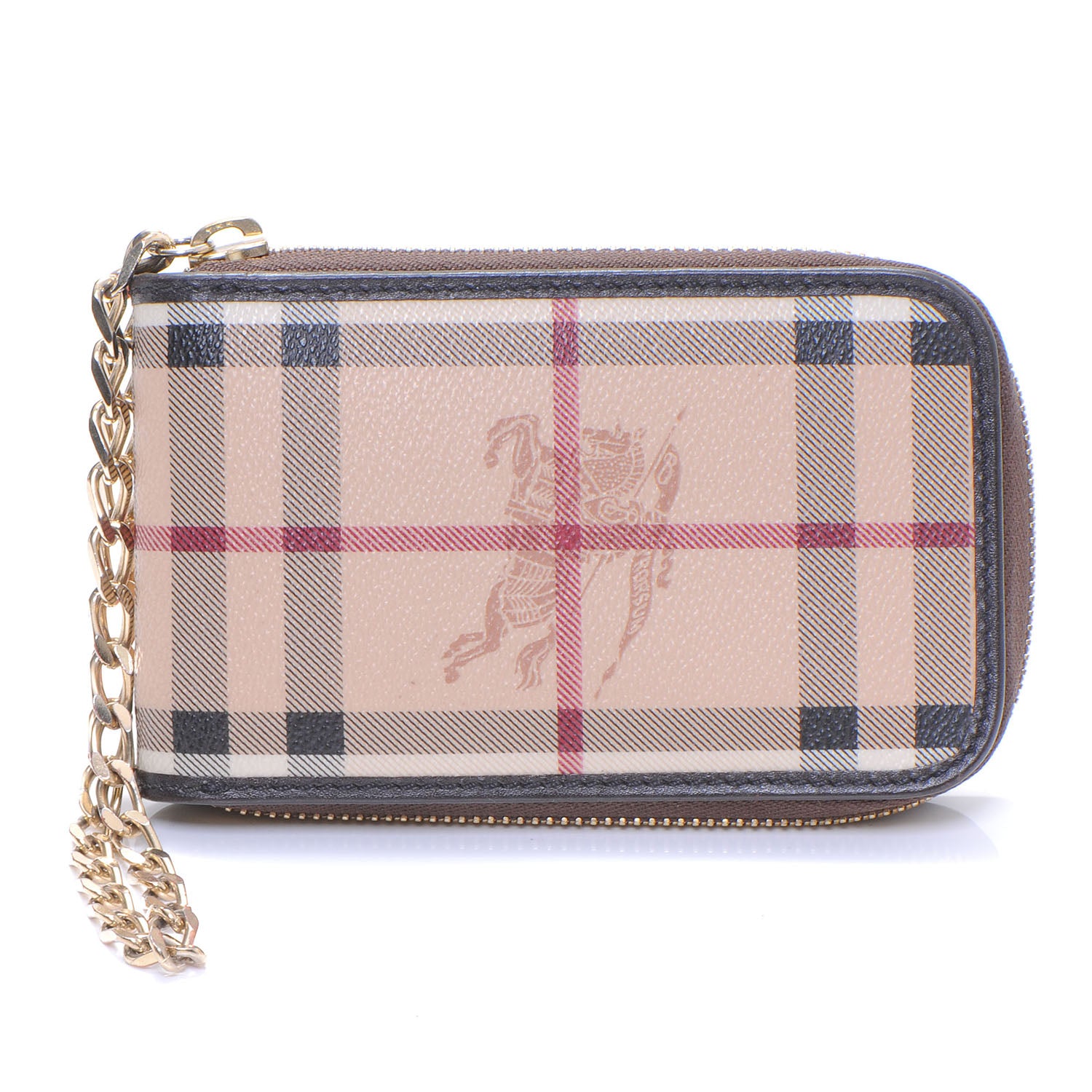 Burberry Haymarket Check Whitley Coin Case 1 of 8