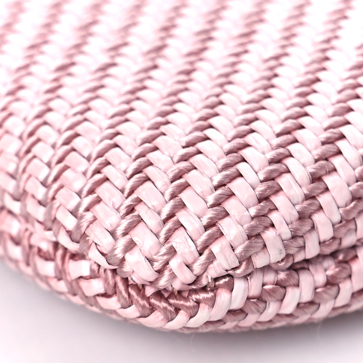 Chanel Mixed Fibers Small Deauville Pouch Pink 8 of 10