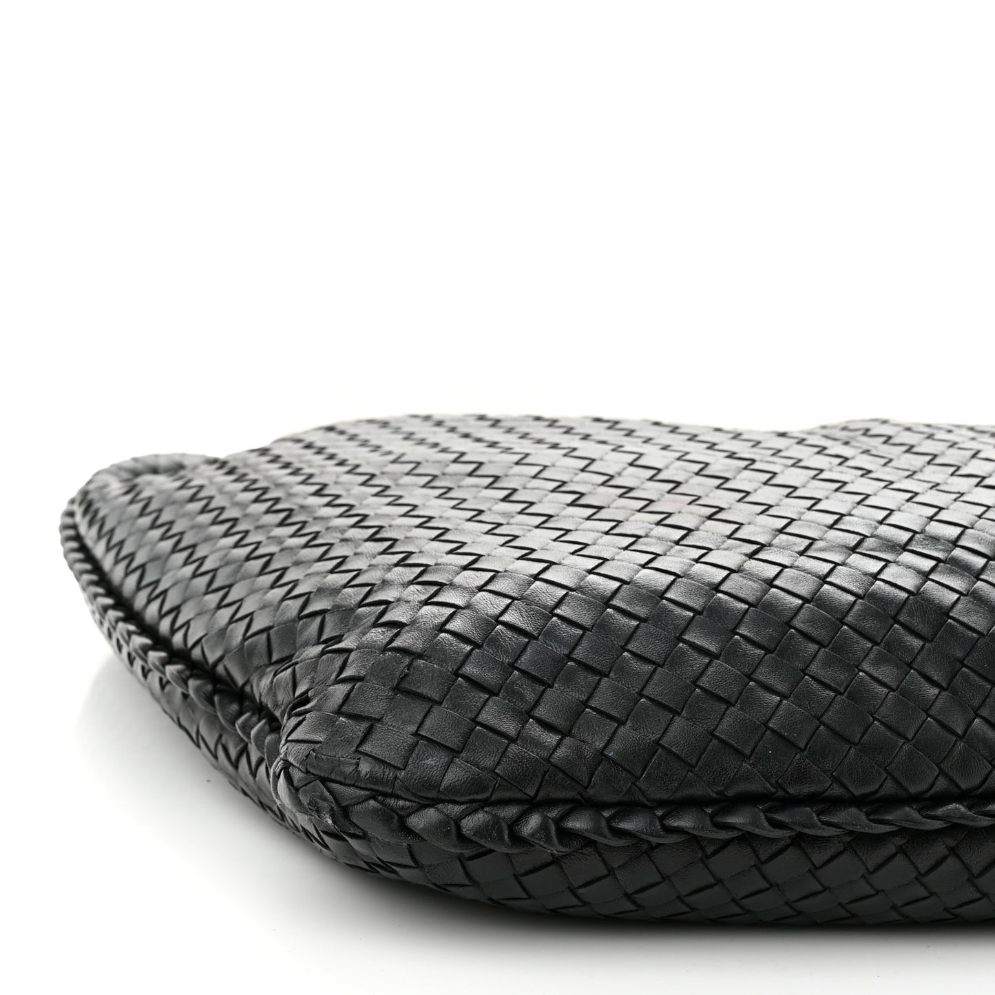 Nappa Intrecciato Maxi Veneta Hobo Black