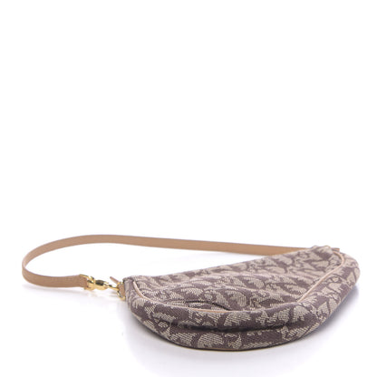 Christian Dior Monogram Mini Saddle Pochette Beige 4 of 10
