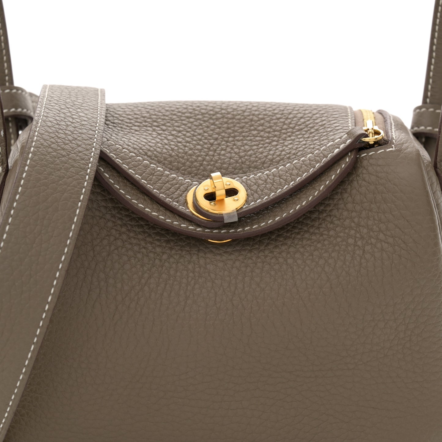 Taurillon Clemence Mini Lindy 20 Etoupe