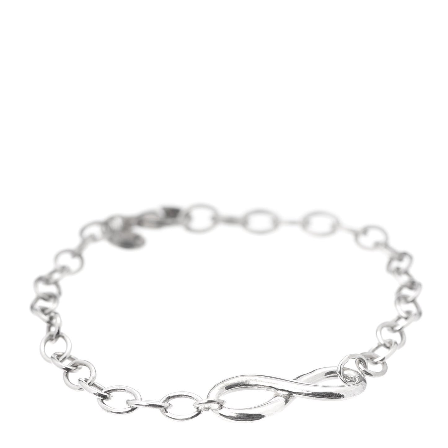 Sterling Silver Infinity Chain Bracelet