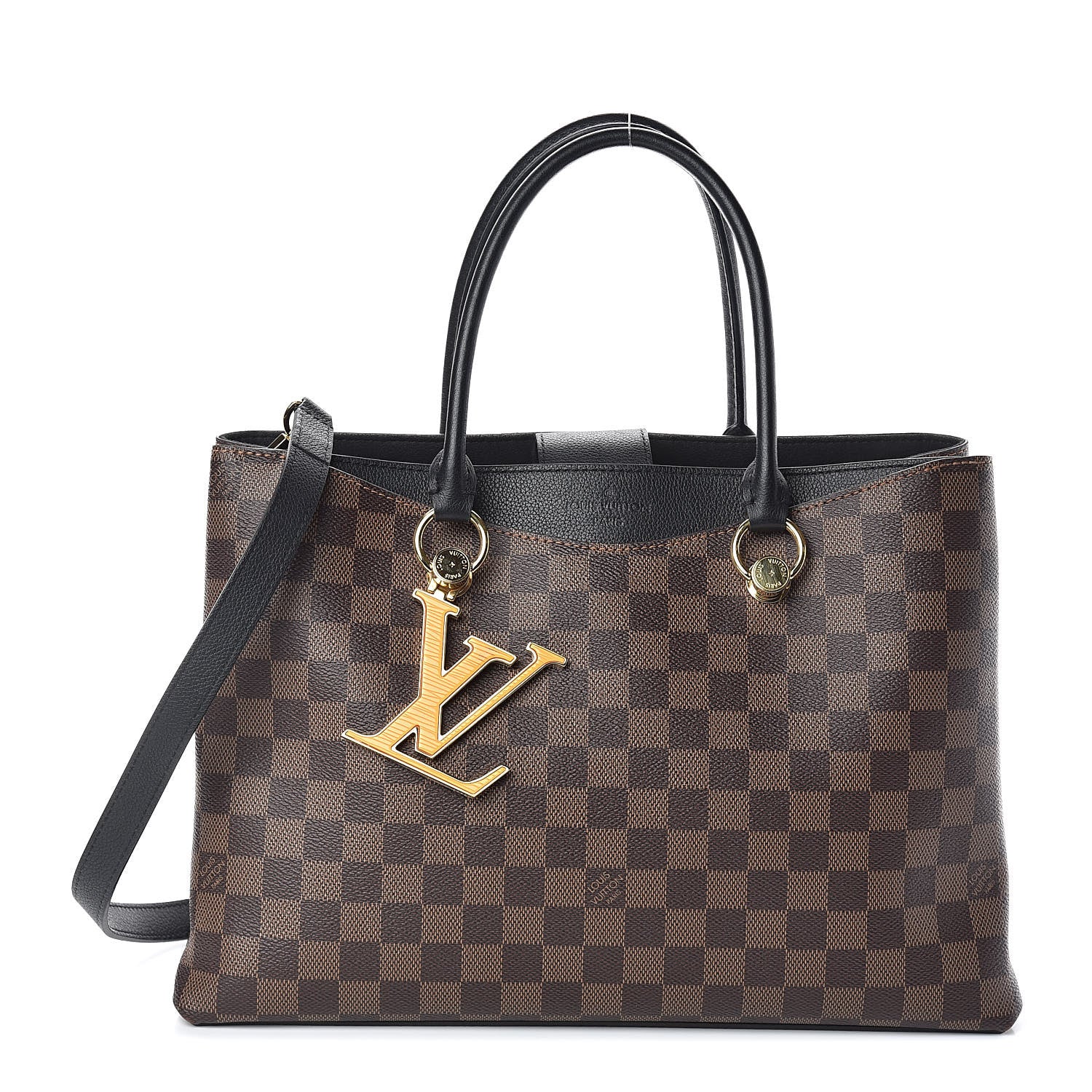 Louis Vuitton Damier Ebene LV Riverside Black 1 of 9