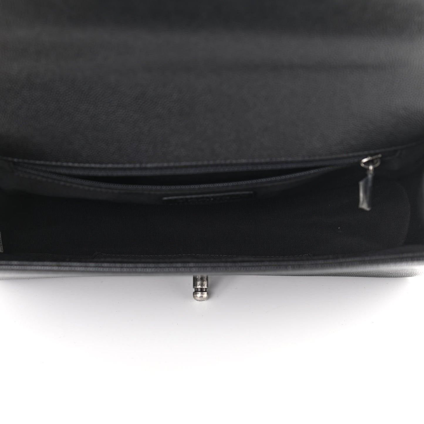Caviar Quilted New Medium Boy Flap Black