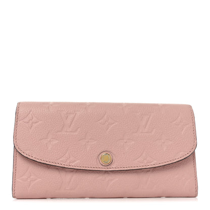 Louis Vuitton Empreinte Emilie Wallet Rose Poudre 1 of 6