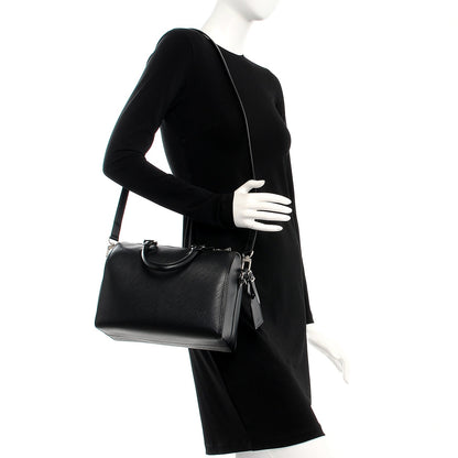 Louis Vuitton Epi Speedy Bandouliere 25 Black 2 of 9