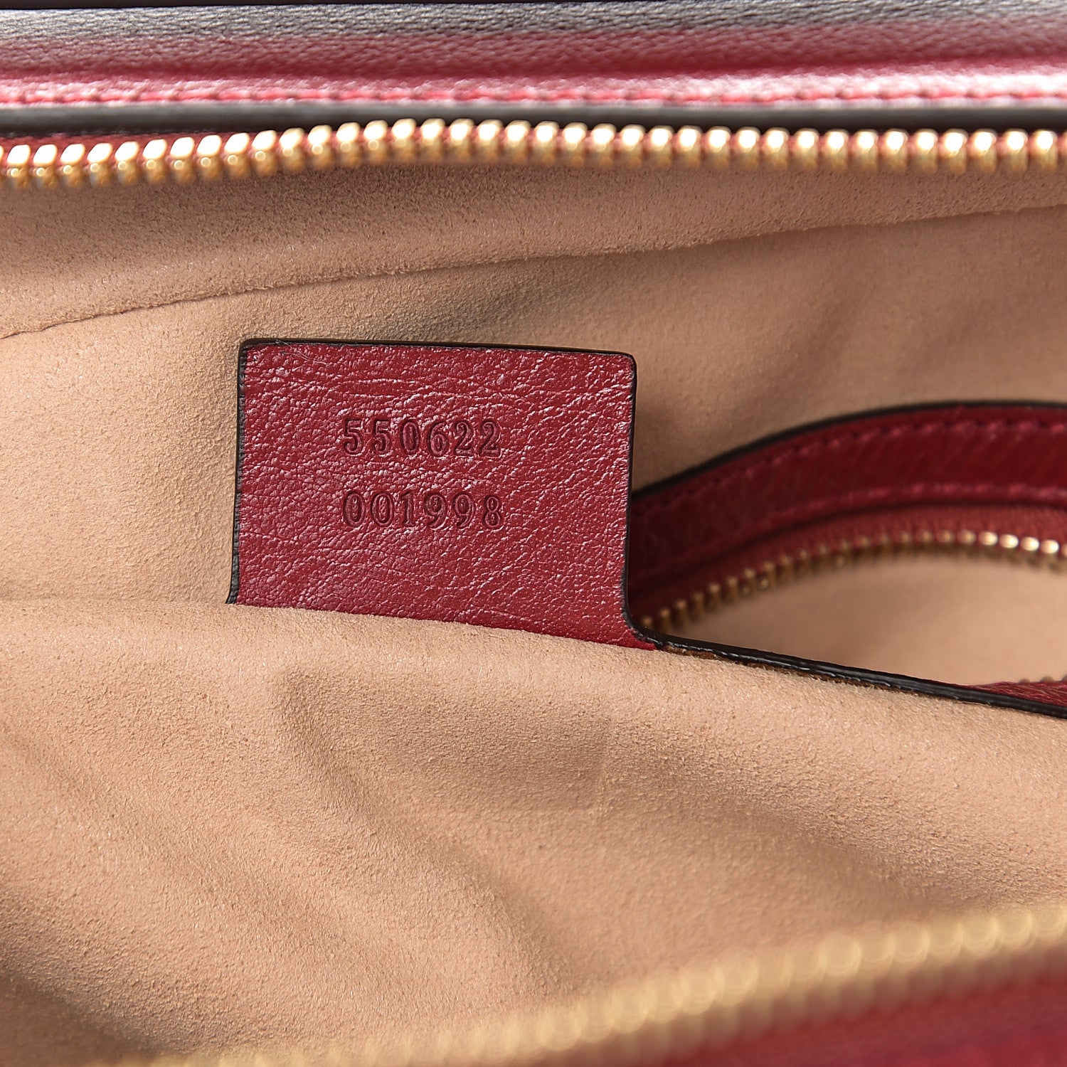 Gucci Suede Calfskin Web Small Ophidia Top Handle Shoulder Bag New Blue Romantic Cherry 6 of 10