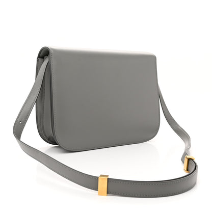 Celine Box Calfskin Medium Classic Box Flap Bag Zinc 3 of 14