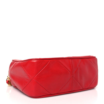Chanel Lambskin Quilted Tassel Camera Case Red 4 of 12