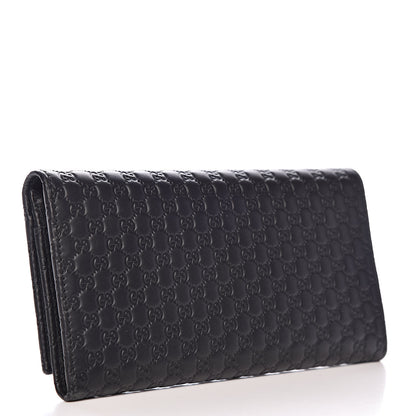Gucci Soft Microguccissima Continental Wallet Black 3 of 11