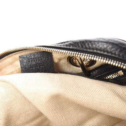 Gucci Pebbled Calfskin Small Soho Bowler Black 9 of 10