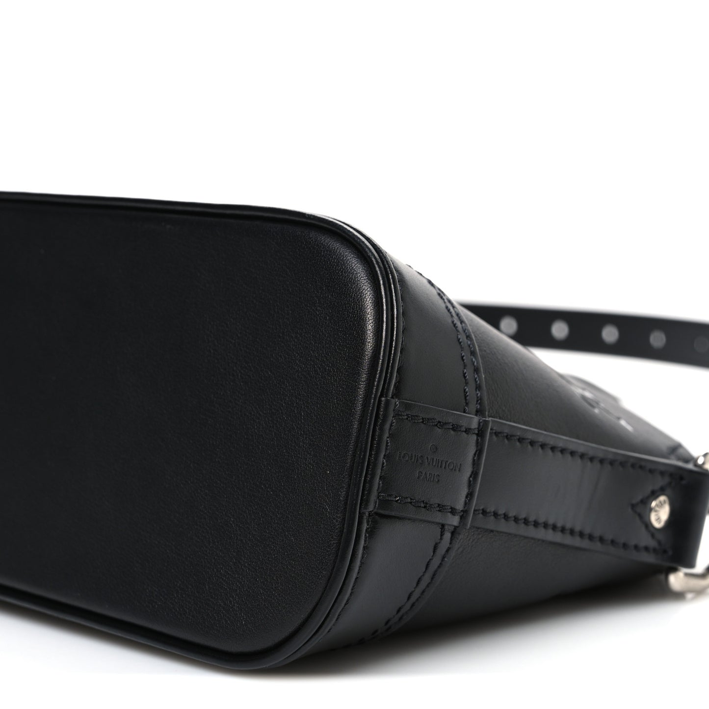 Blason Calfskin Monogram East West Alma Black