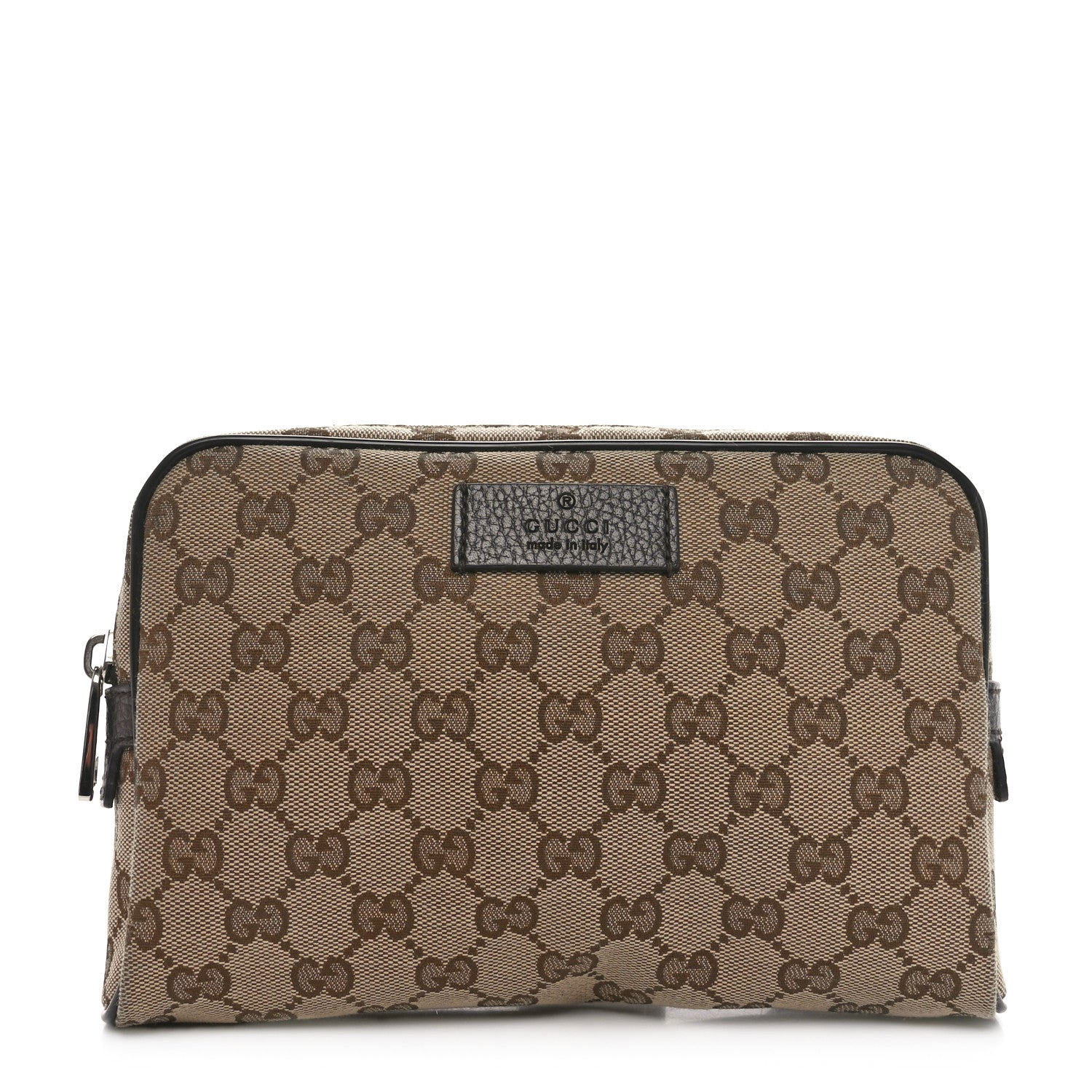 Gucci Monogram Belt Bag Dark Brown 1 of 10