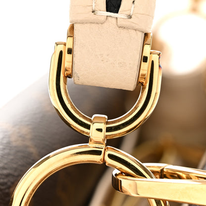 Louis Vuitton Grained Calfskin Monogram Double V Creme 13 of 14