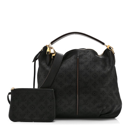 Louis Vuitton Mahina Selene MM Black 3 of 11