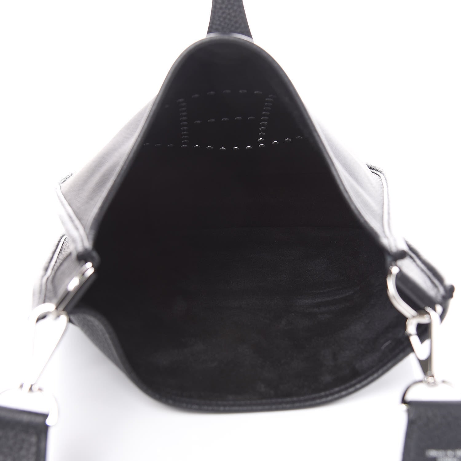 Hermes Taurillon Clemence Evelyne III PM Black 5 of 10