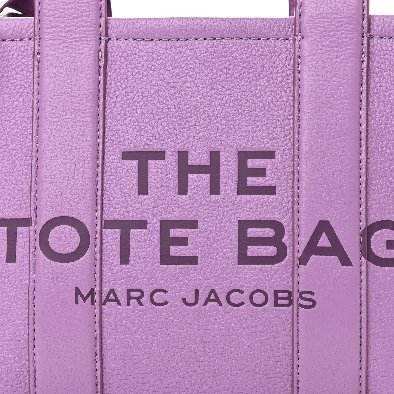 Marc Jacobs Grained Calfskin Small The Tote Bag Regal Orchid 8 of 16