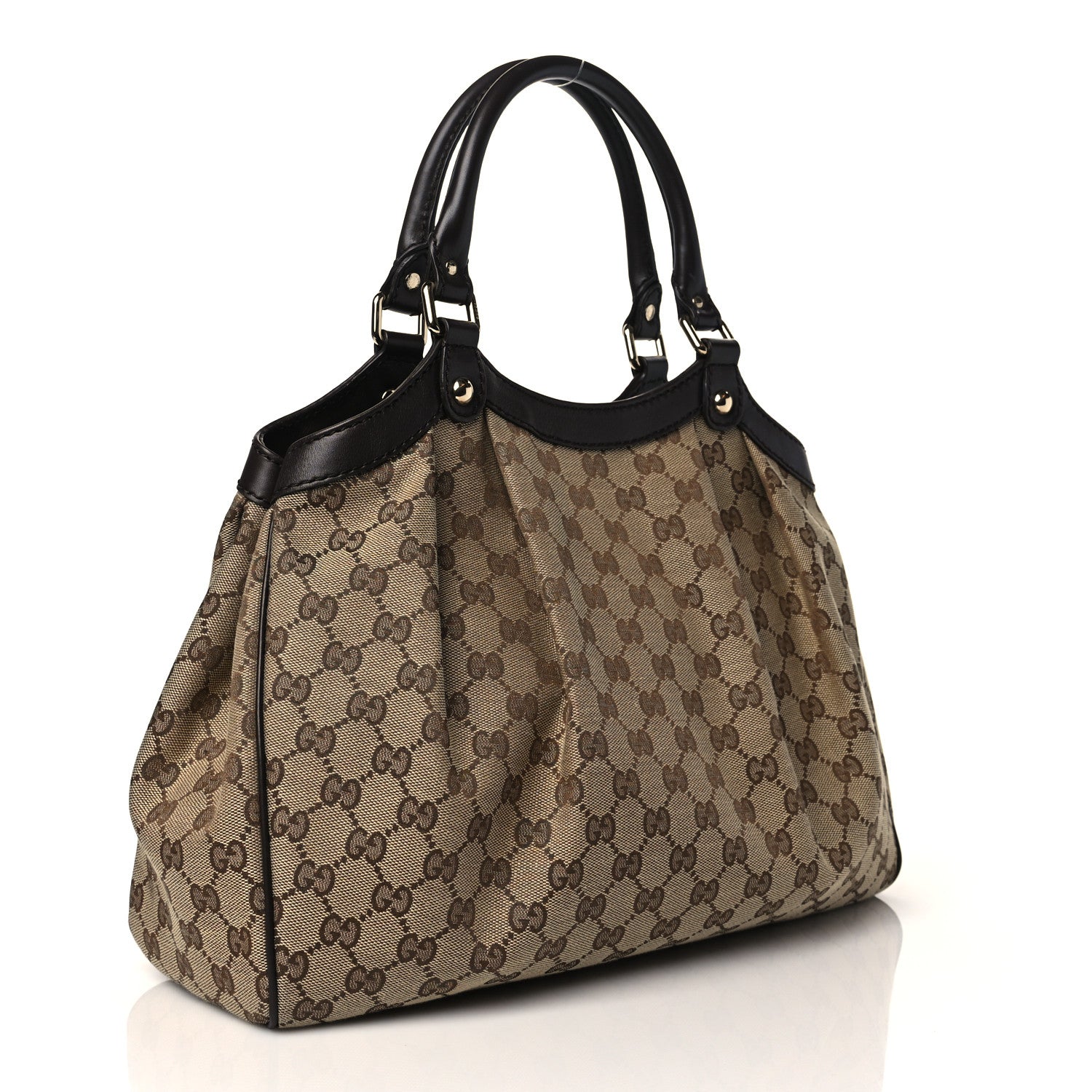 Gucci Monogram Medium Sukey Tote Dark Brown 3 of 10